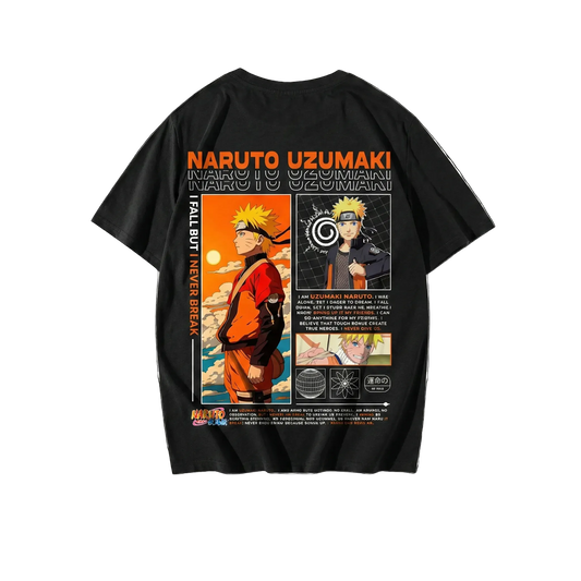 Uzumaki Core Black Tee